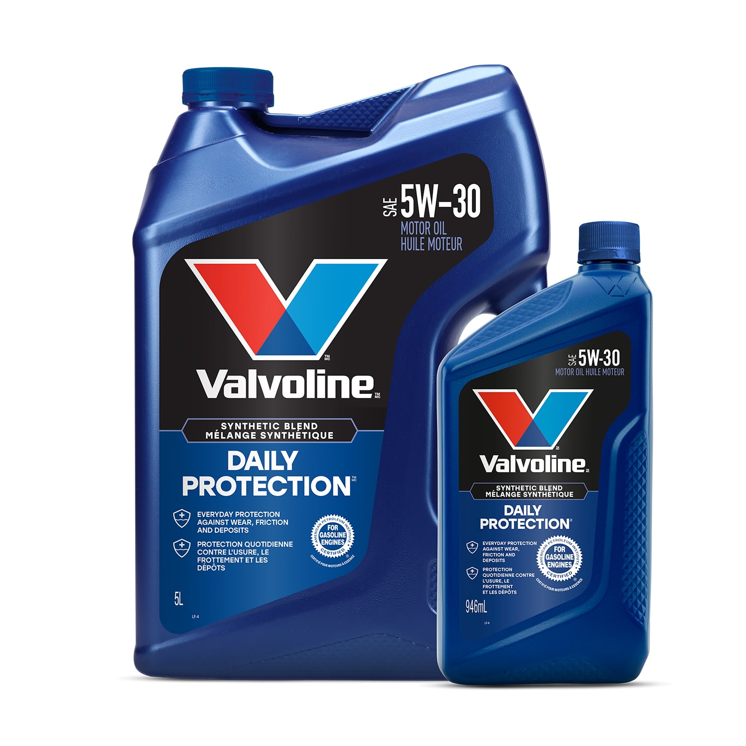 Daily Protection Synthetic Blend Motor Oil SAE 5W-30 - Valvoline
